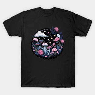 Aesthetic Mushrooms T-Shirt